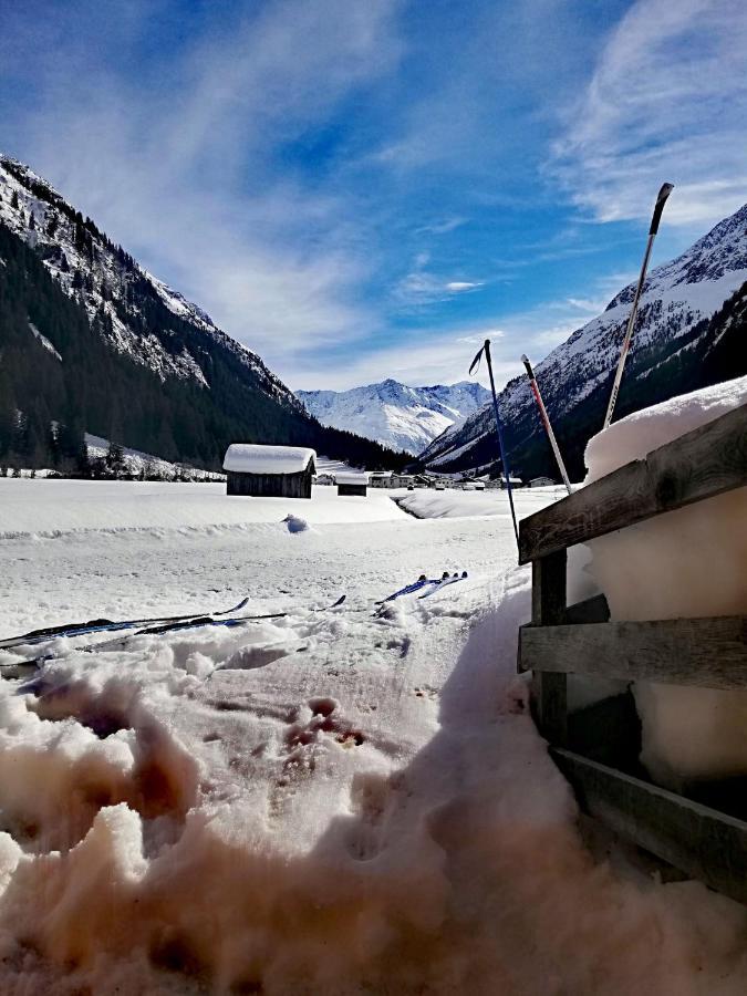 Haus Bergwind Appartement Sankt Leonhard im Pitztal Buitenkant foto